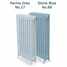 CI-NE960-4-D-019-020 - Georgian 4 Column Cast Iron Radiator H960mm x W999mm CI-NE960-4-D-019-020 - Georgian 4 Column Cast Iron Radiator H960mm x W999mm